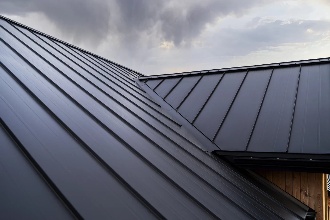 Low Maintenance Metal Residential Roof Replacements Leander Tx Freetail Roofing