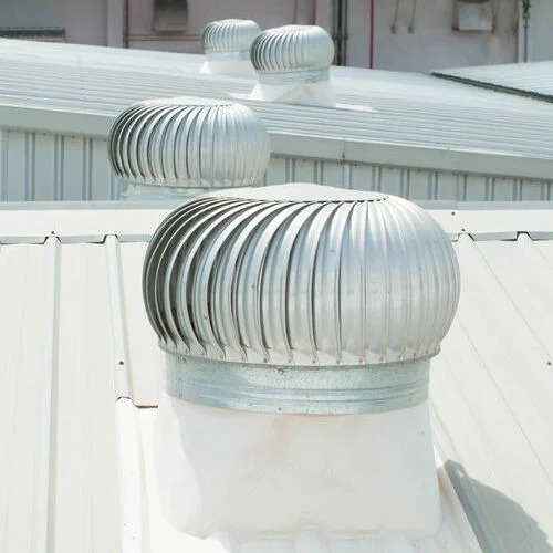 Aluminum Roof With Chimney Vents
